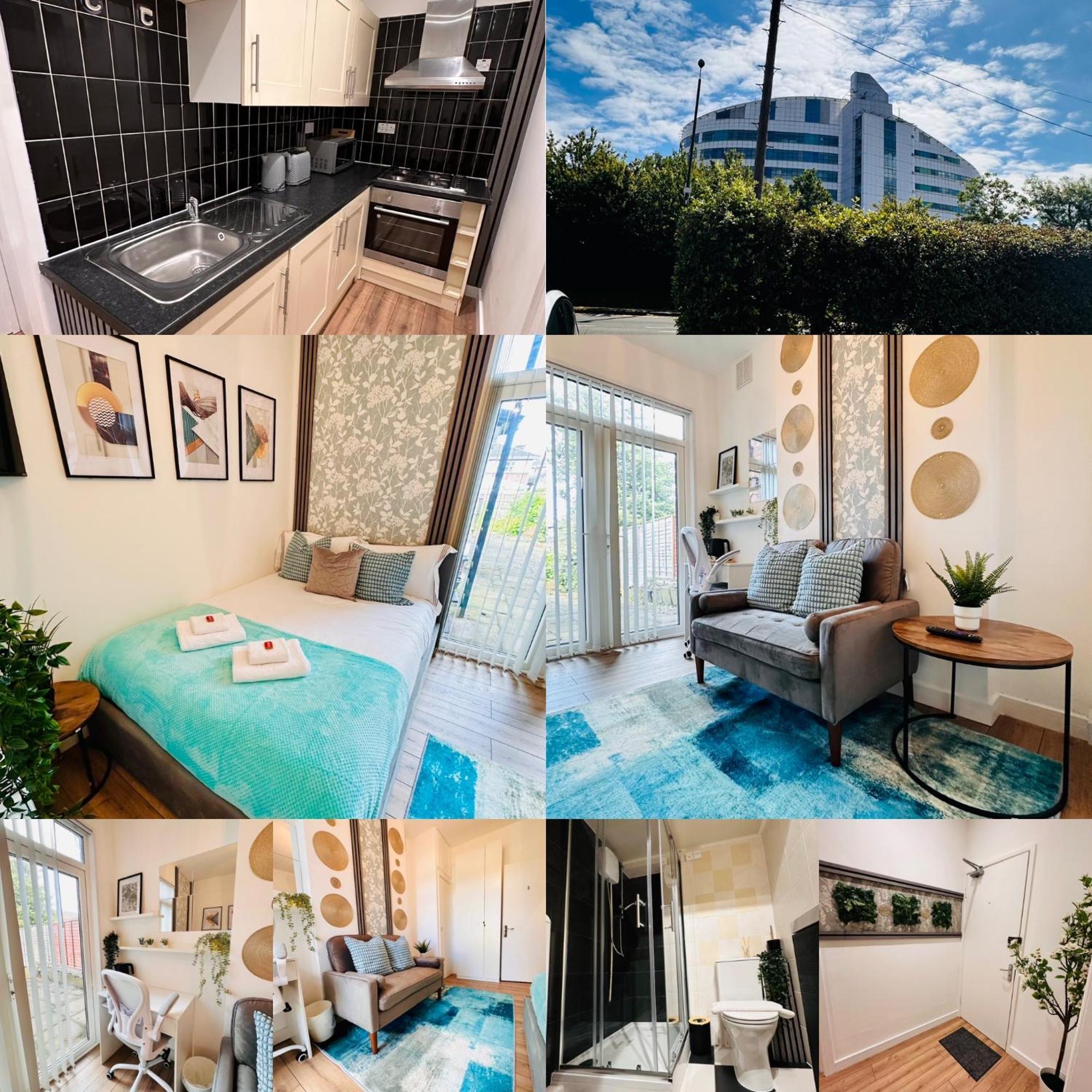 R2 - Elegant Private Room Opposite Queen Elizabeth Hospital - Harborne Бирмингам Екстериор снимка